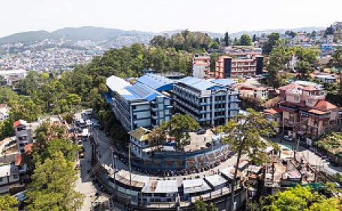 Shillong College Arial View