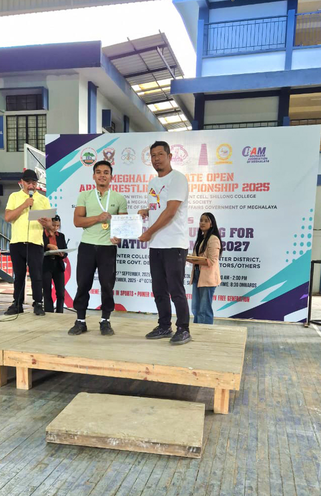 Meghalaya State Open Arm-Wrestling Championship 2025