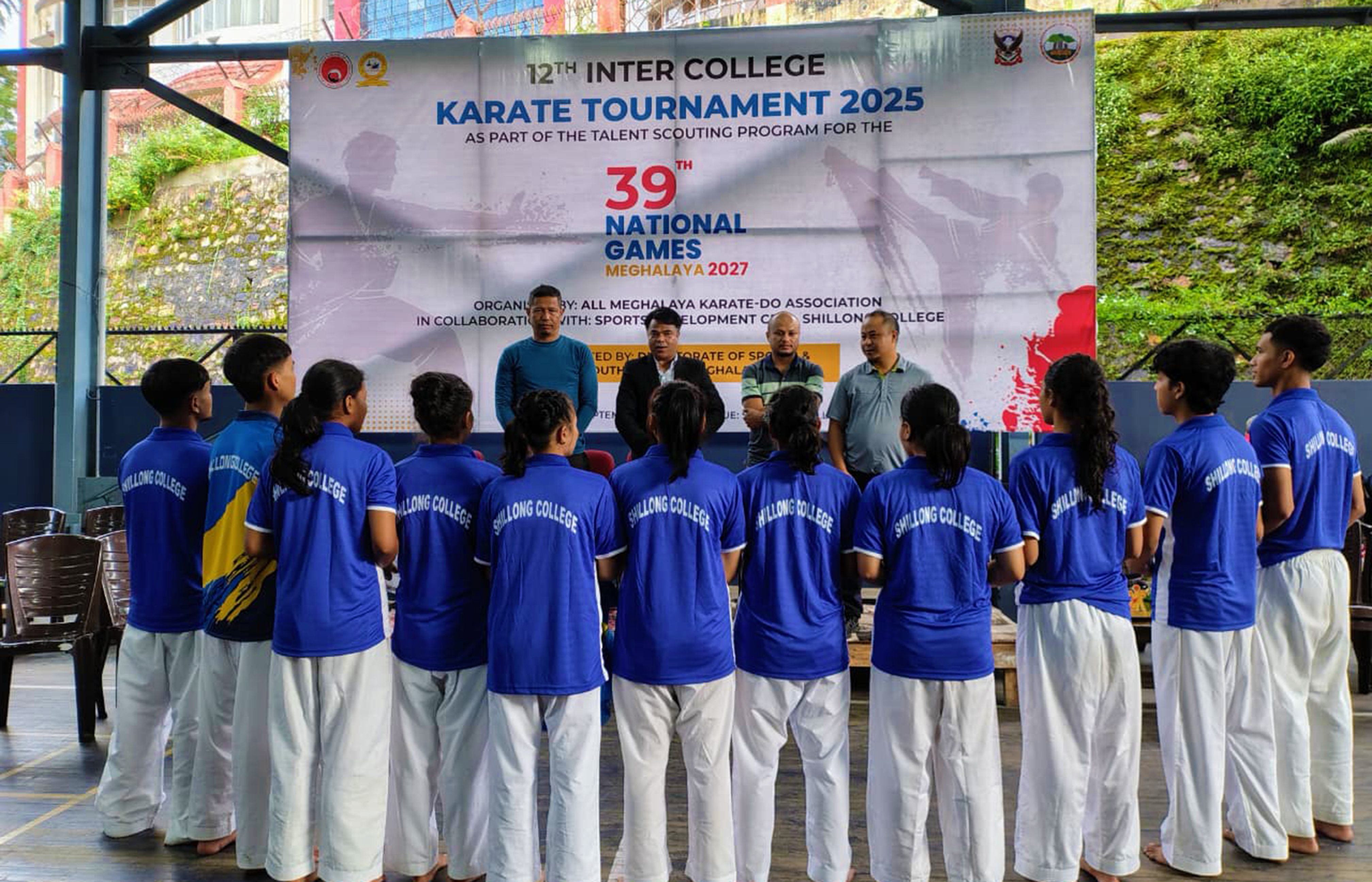 Overall Champion at the 12th Inter-College Karate Tournament 2025