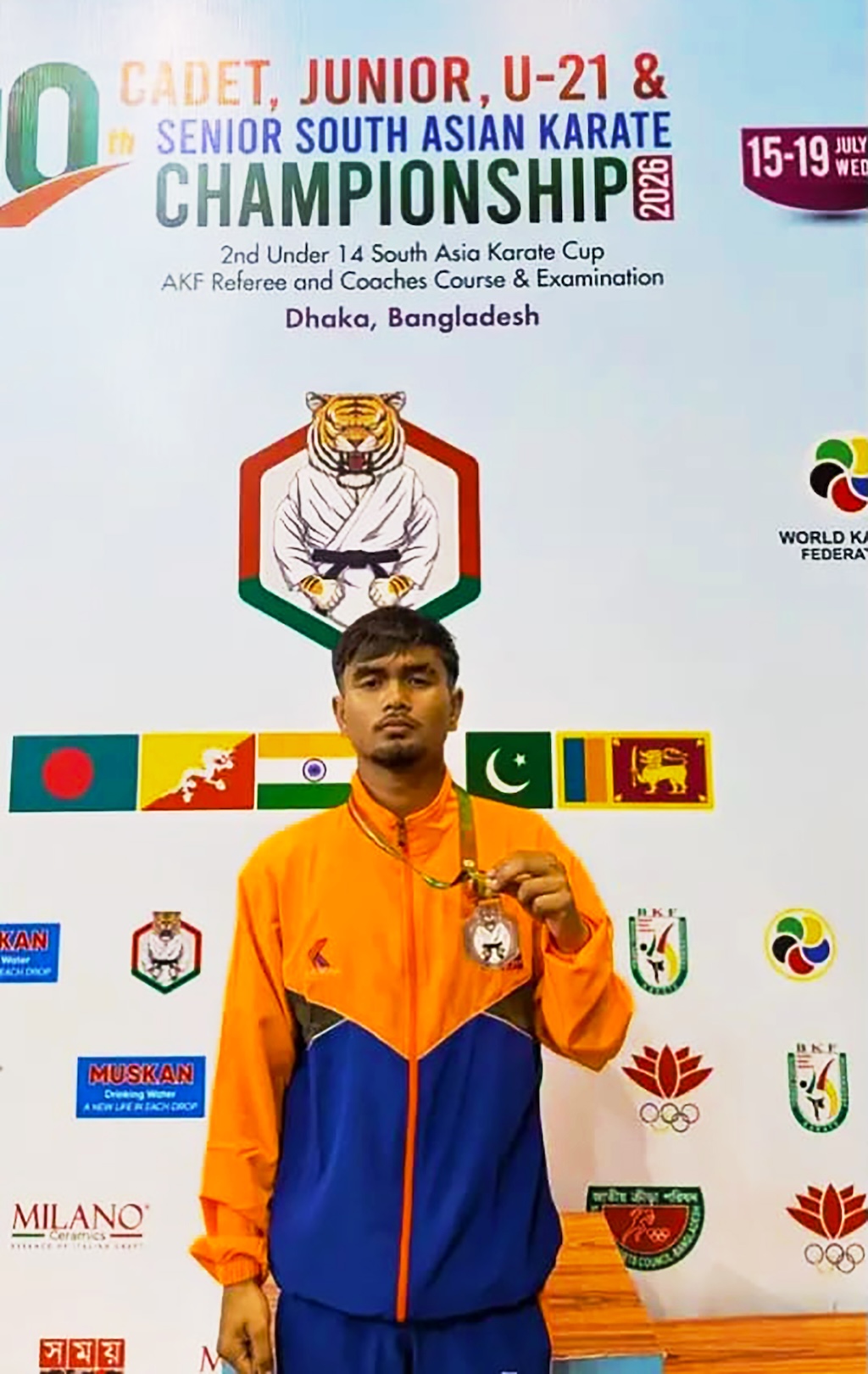 Shillong College Student Wins Bronze at the 10th Cadet, Junior, U-21 & Senior South Asian Karate Championship 2026