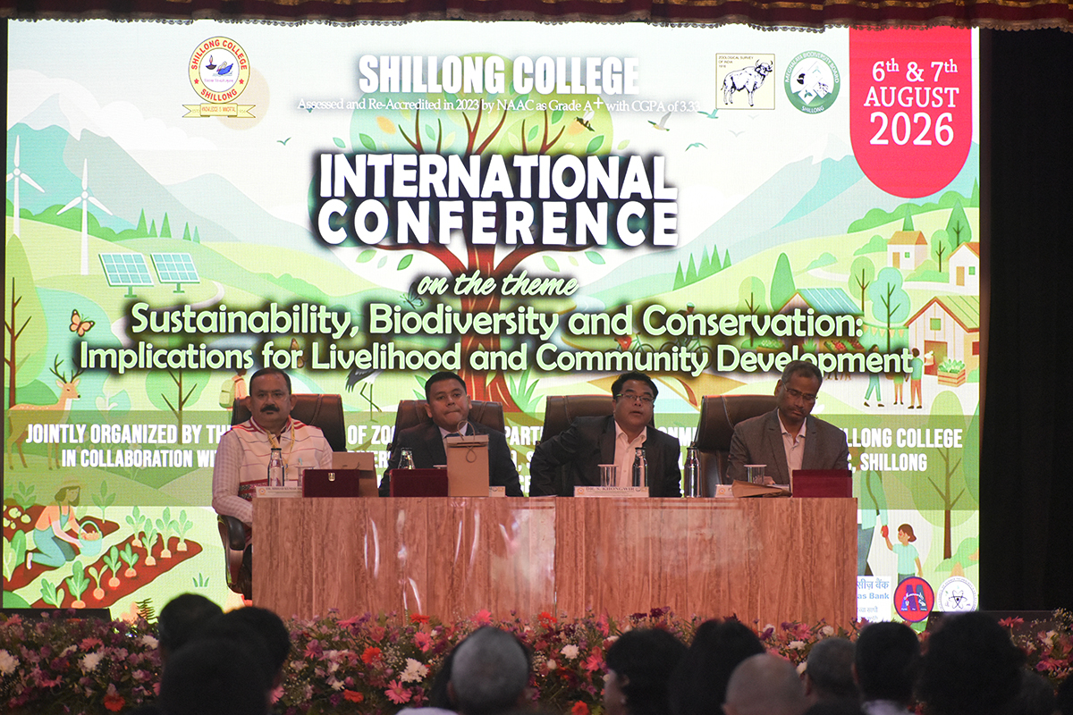  Two-Day International Conference on the theme “Sustainability, Biodiversity and Conservation: Implications for Livelihood and Community Development” 