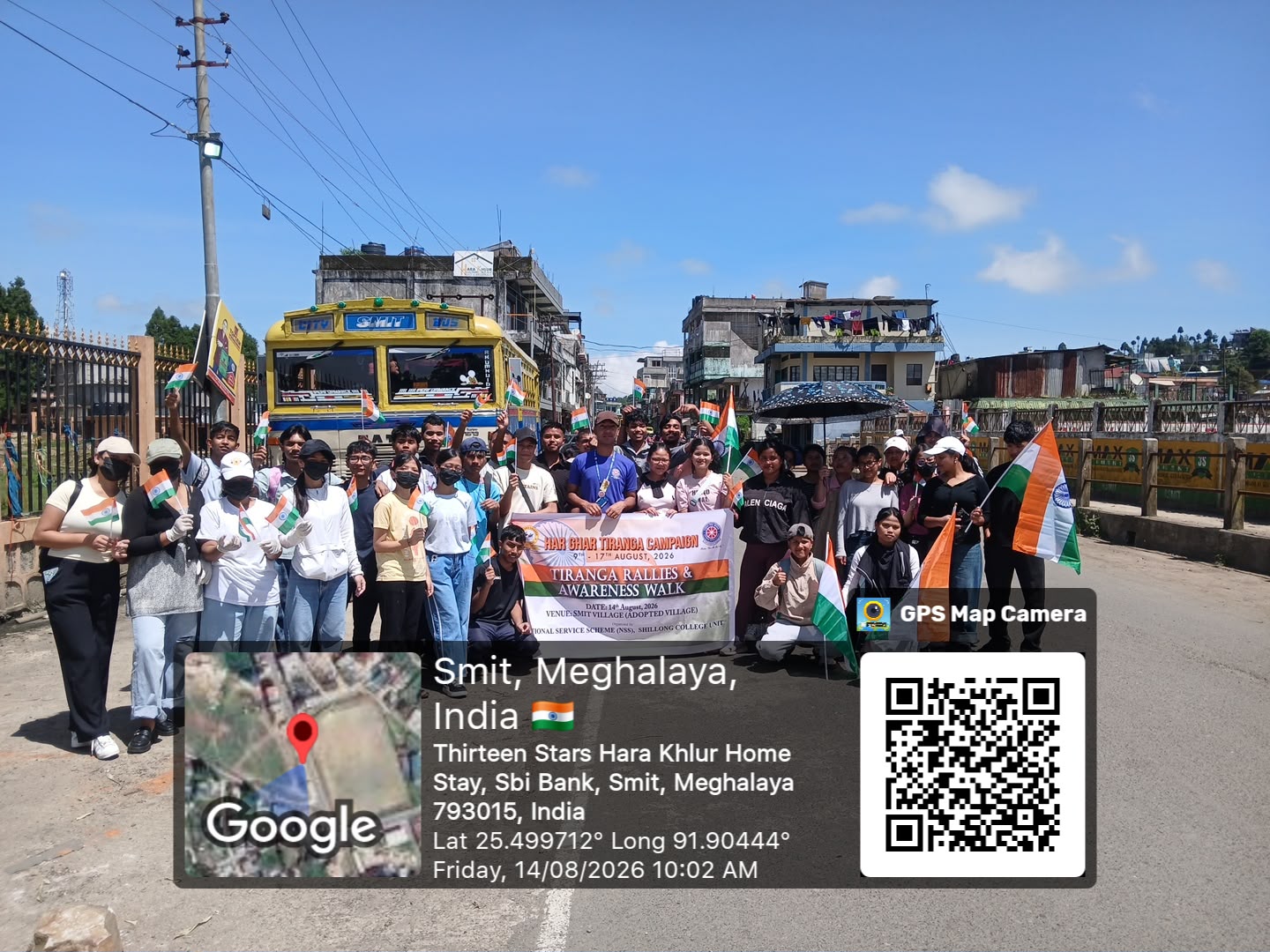 The National Service Scheme (NSS), Shillong College Unit organised a cleaning drive and cleanliness awareness campaign