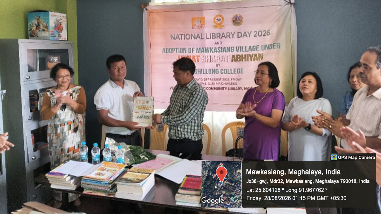  National Library Day 2026 at the Mawkasiang Community Library, Mawkasiang