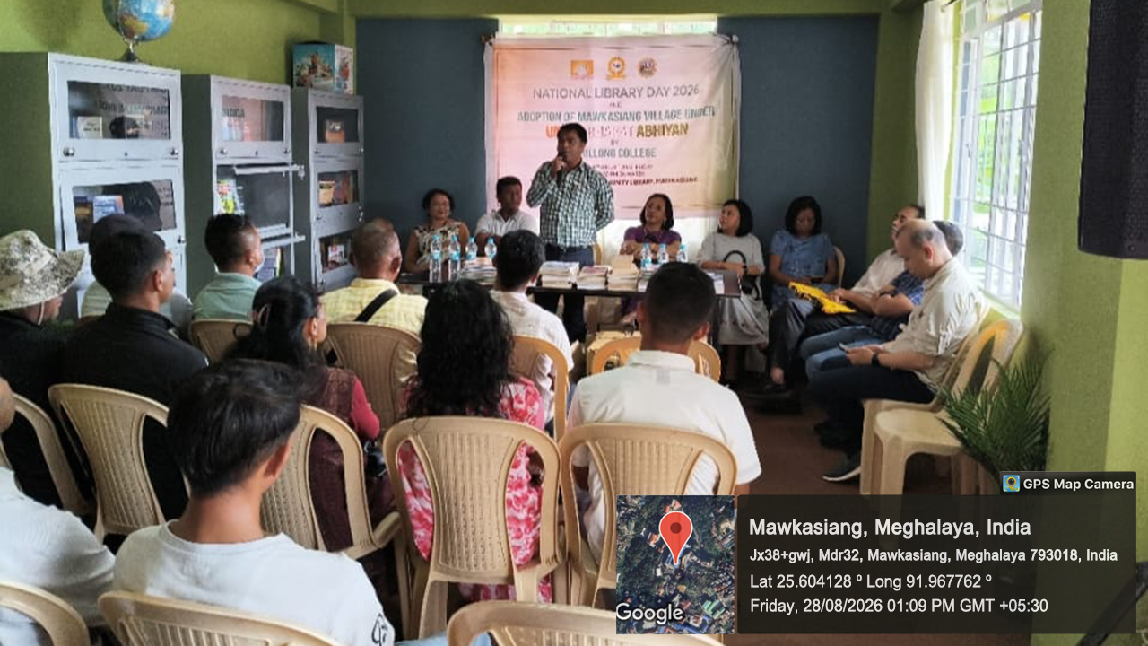  National Library Day 2026 at the Mawkasiang Community Library, Mawkasiang