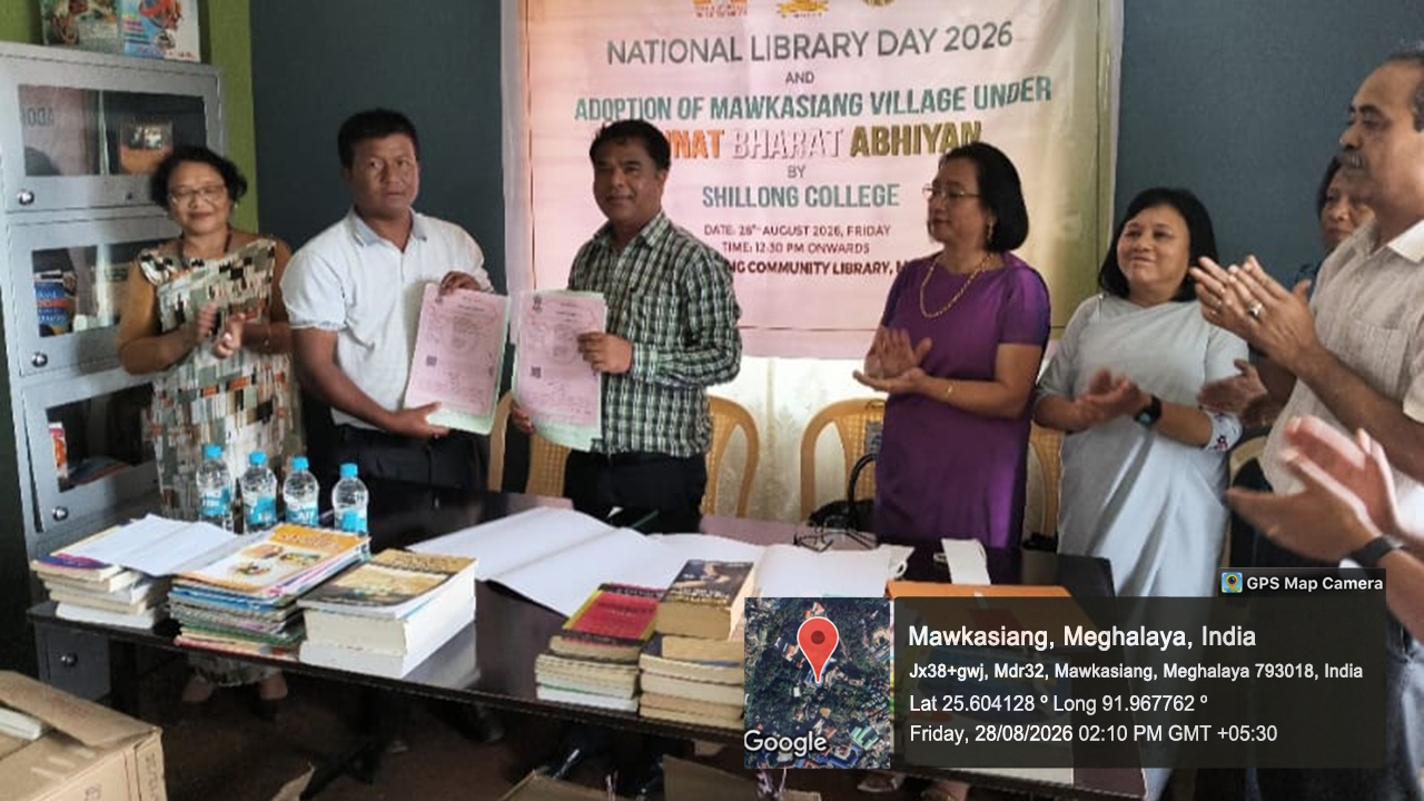  National Library Day 2026 at the Mawkasiang Community Library, Mawkasiang