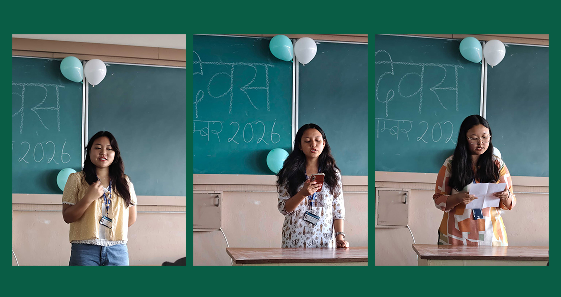 Poetry Recitation Programme organised by the Students’ Club “Apni Bhasha” on the occasion of Hindi Diwas
