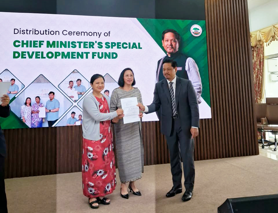 Shillong College is grateful to our Honourable Chief Minister Shri. Conrad K. Sangma for his contribution through the CMSDF