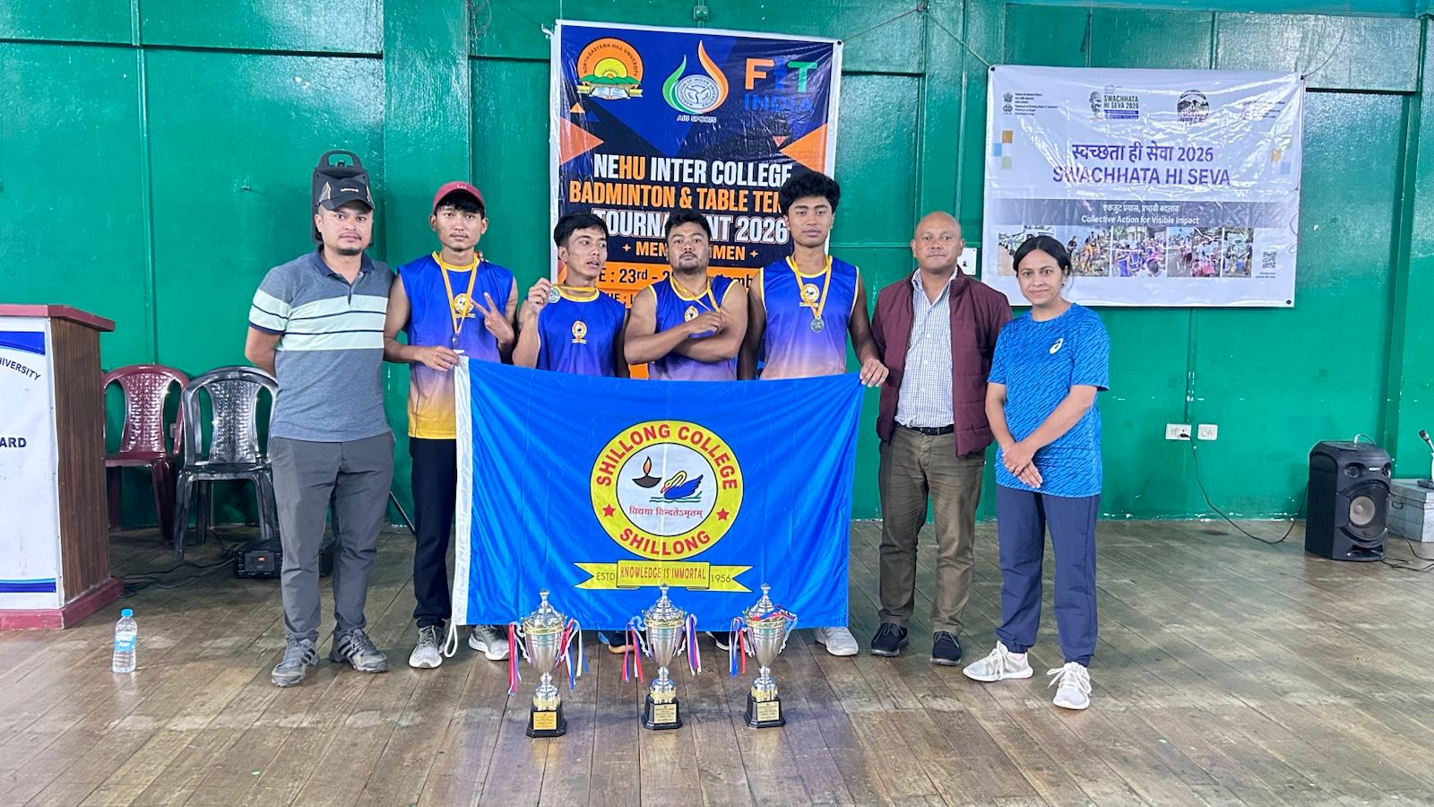 NEHU Inter-College Badminton and Table Tennis Tournament 2026