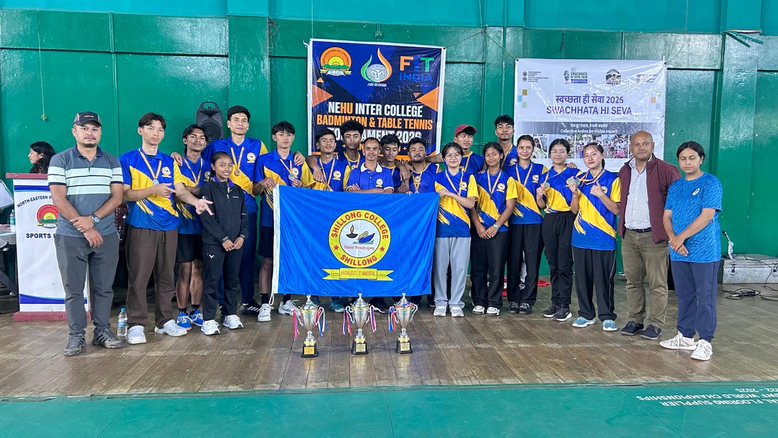 NEHU Inter-College Badminton and Table Tennis Tournament 2026