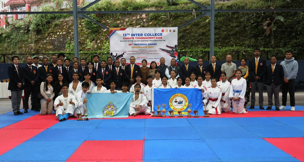 13th Inter- College Karate Tournament on the 25th of September 2026 at Shillong College Indoor Sports Infrastructure, Shillong College