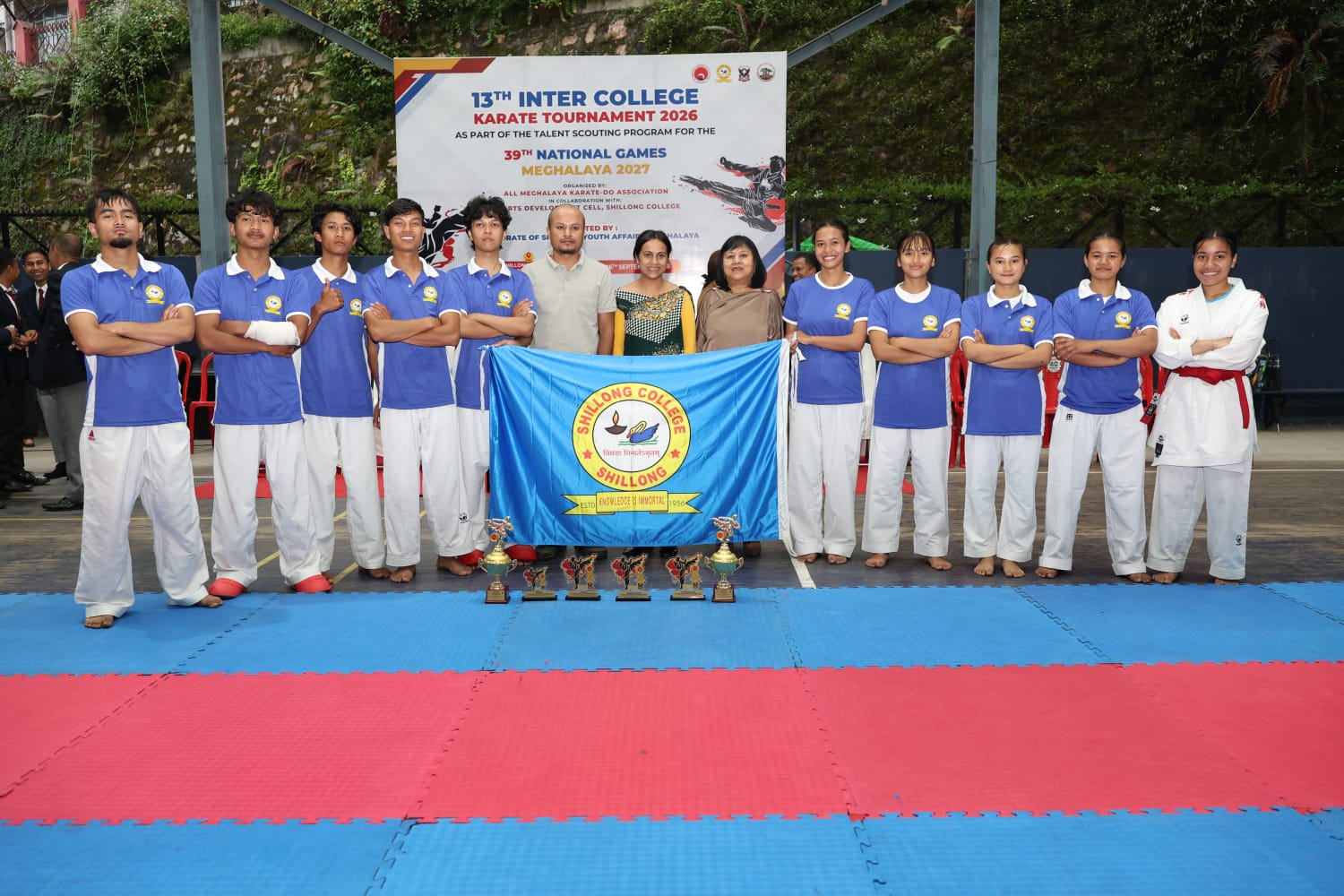 13th Inter- College Karate Tournament on the 25th of September 2026 at Shillong College Indoor Sports Infrastructure, Shillong College