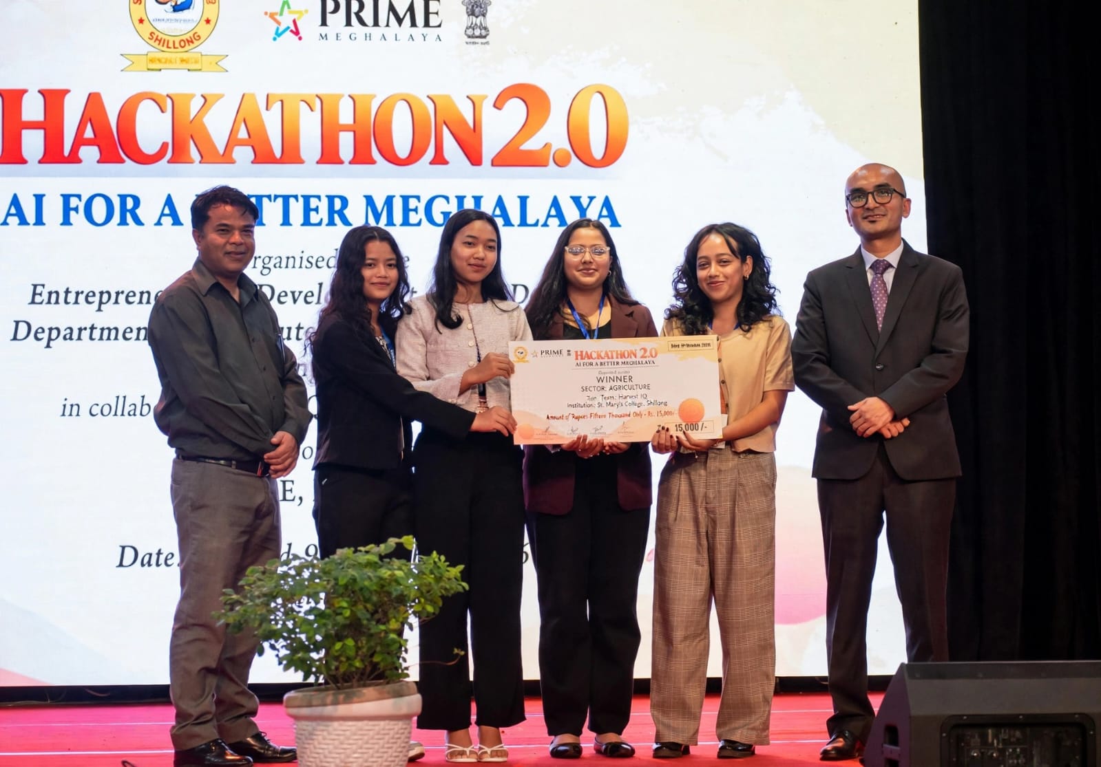 Hackathon 2.0 on the theme "Al for a Better Meghalaya"