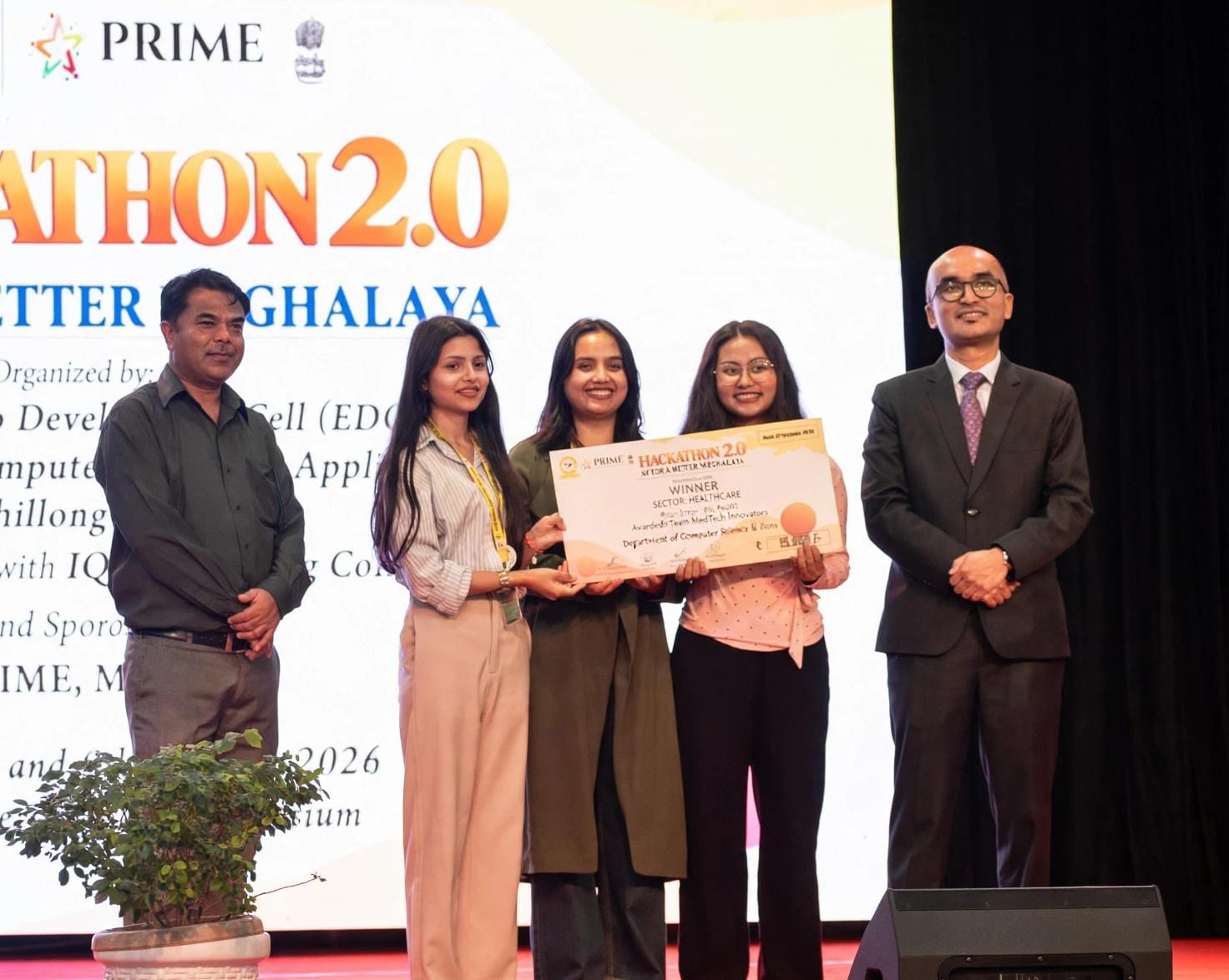 Hackathon 2.0 on the theme "Al for a Better Meghalaya"