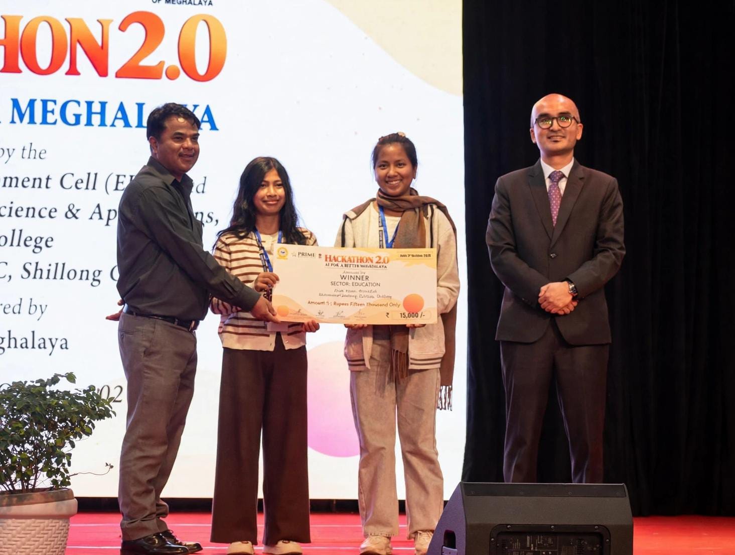 Hackathon 2.0 on the theme "Al for a Better Meghalaya"