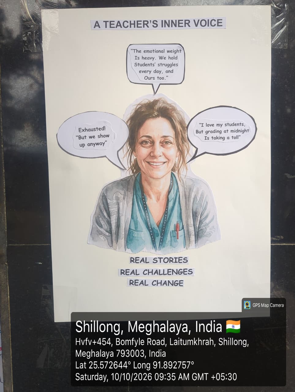 Shillong College observed World Mental Health Day under the theme “Lived experiences heard: real voices, real change”