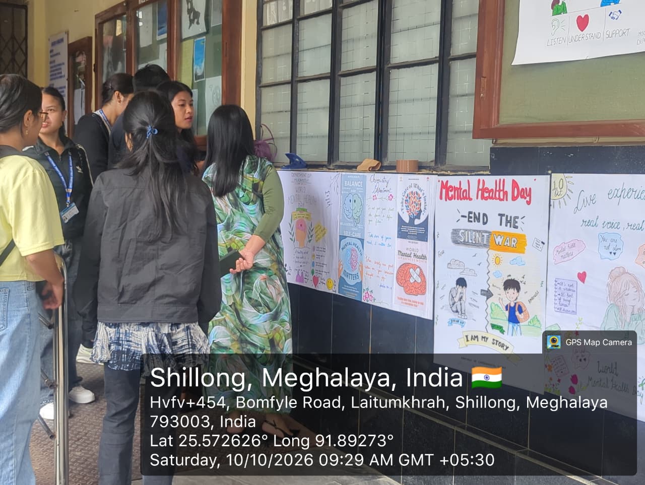 Shillong College observed World Mental Health Day under the theme “Lived experiences heard: real voices, real change”