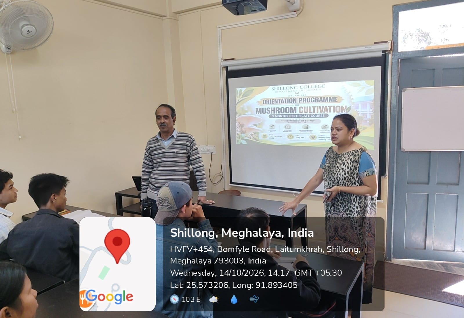 Orientation Programme on Certificate Course in Mushroom Cultivation